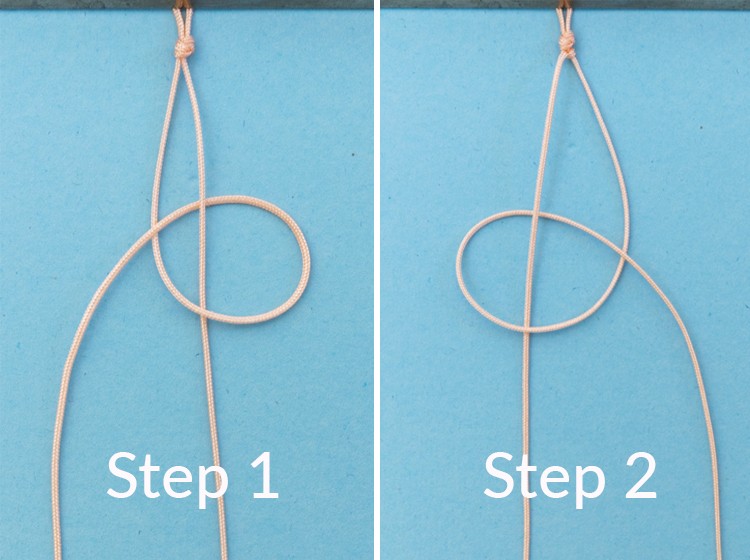 how to tie a knotted chain